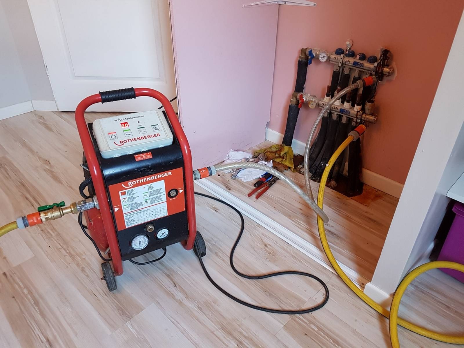 Tuzla Vaillant Hermetik Şofben Petek Temizliği